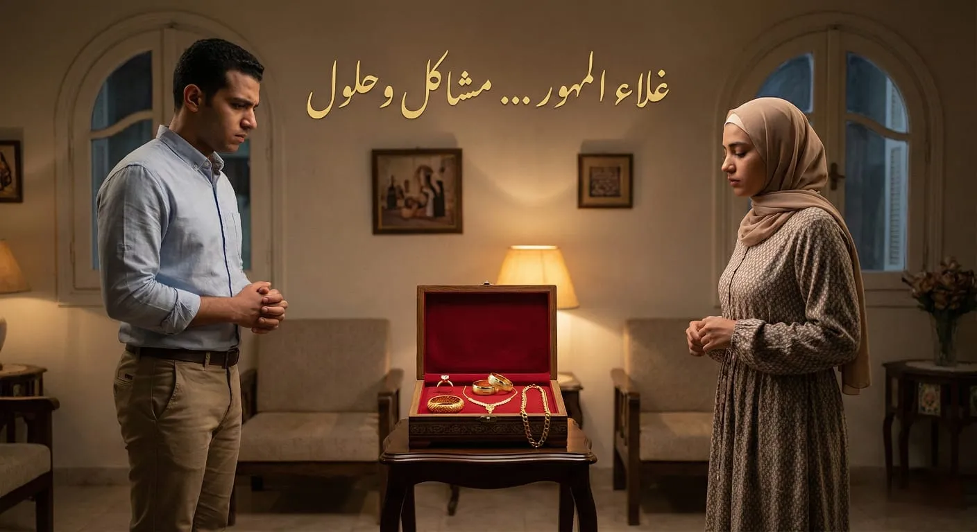 المغالاة في المهور مشاكل وحلول
