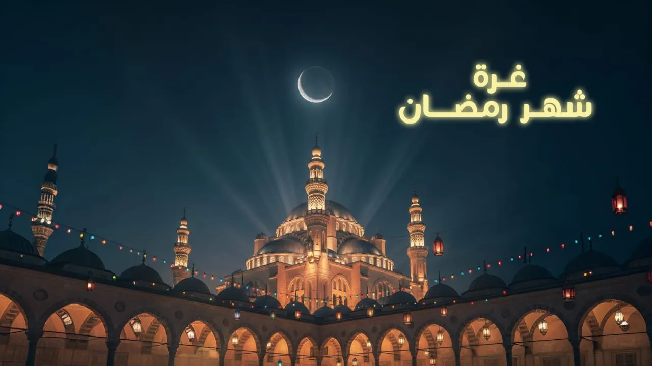 غرة شهر رمضان المبارك