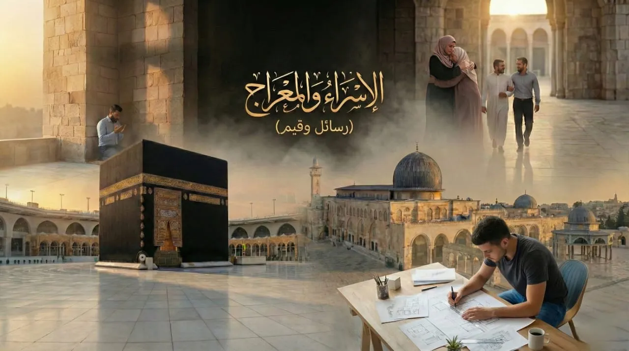 معجزة الإسراء والمعراج رســـــائل وقيـــــم pdf