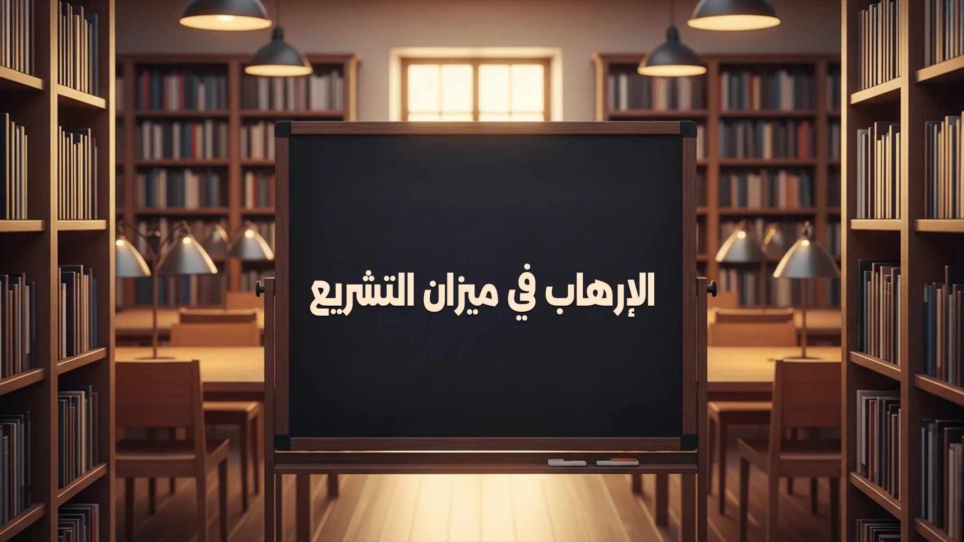 الإرهاب في ميزان التشريع