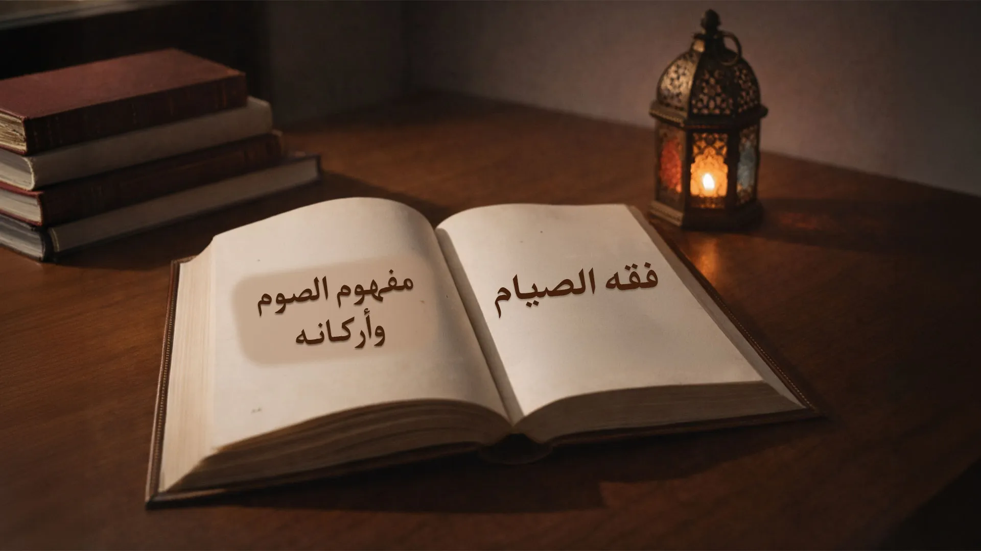 فقه الصيام (١) مفهوم الصوم وأركانه