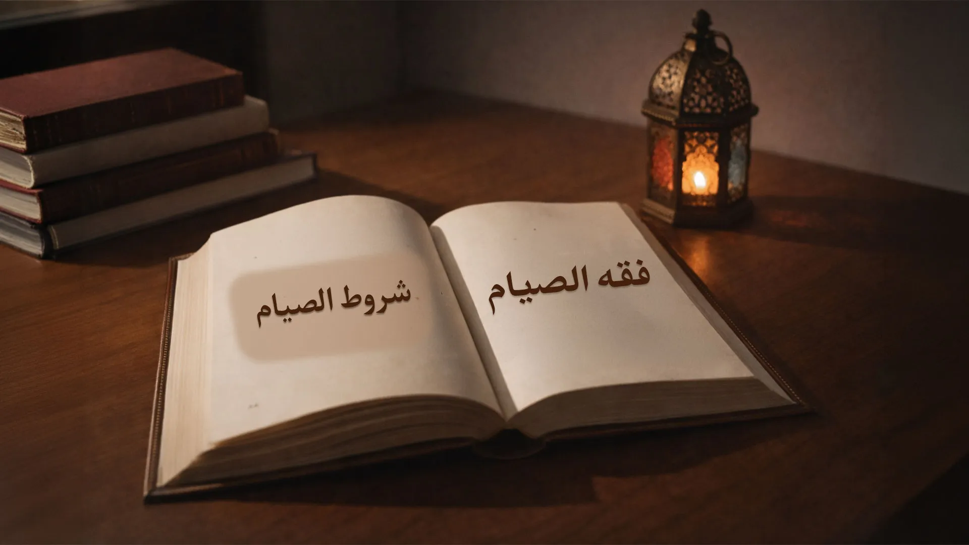 فقه الصيام (٢) شروط الصيام