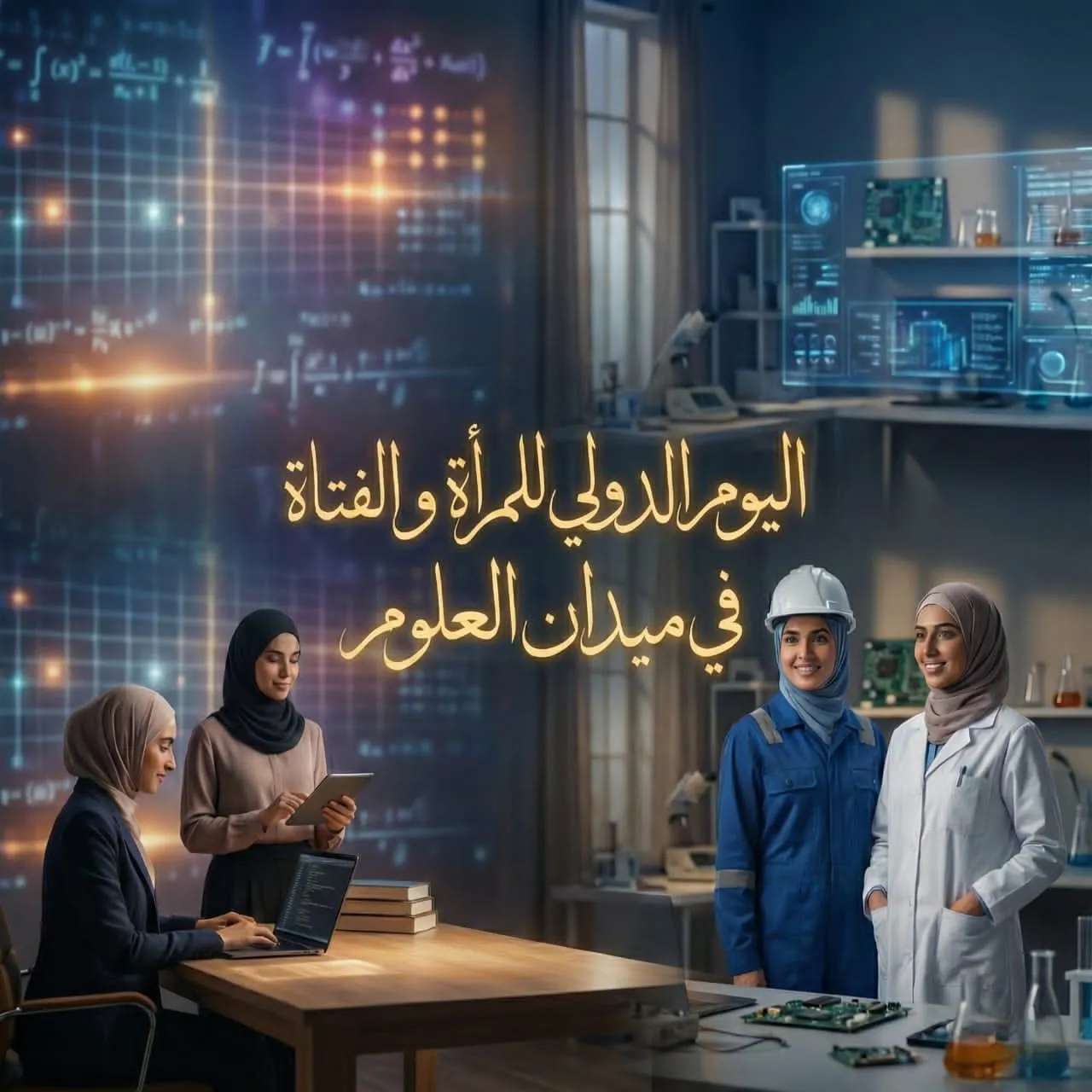 اليوم الدولي للمرأة والفتاة في ميدان العلوم