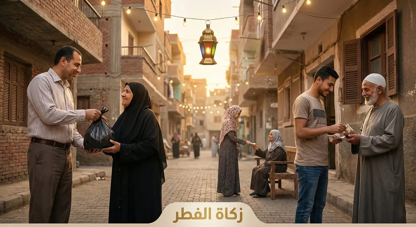 زكاة الفطر مقاصدها الاجتماعية وأحكامها الفقهية