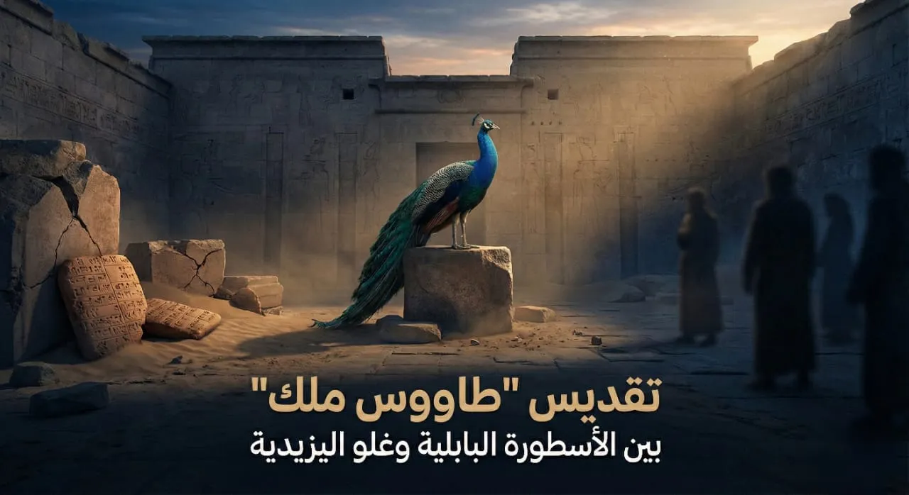 تقديس طاووس ملك بين الأسطورة البابلية وغلو اليزيدية