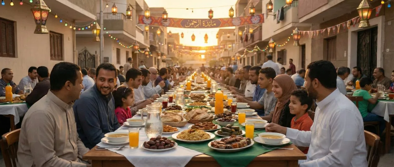 تاريخ موائد الرحمن الرمضانية في مصر