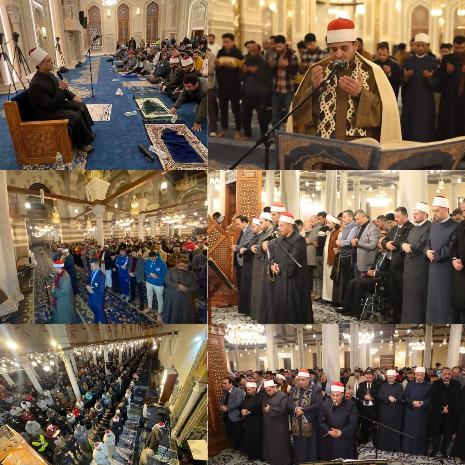 الليلة السابعة صلاة العشاء والتراويح من مسجد سيدنا الإمام الحسين رضي الله عنه