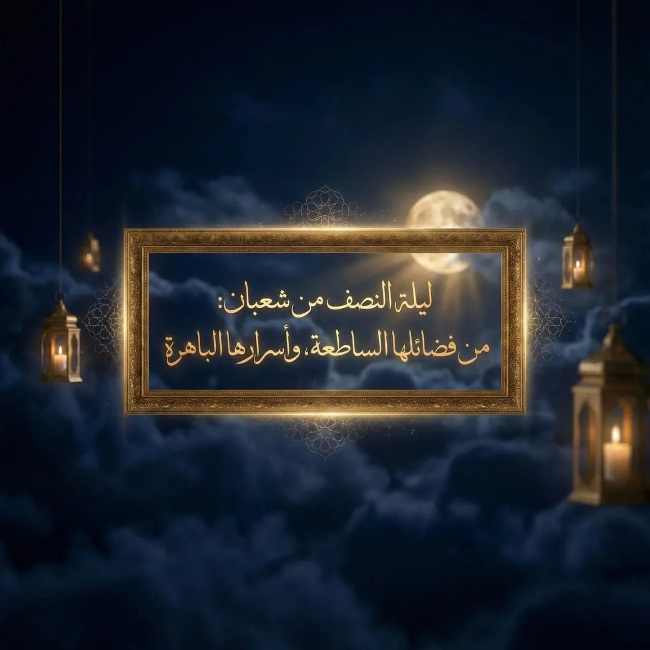 فضائل ليلة النصف من شعبان وأسرارها الباهرة
