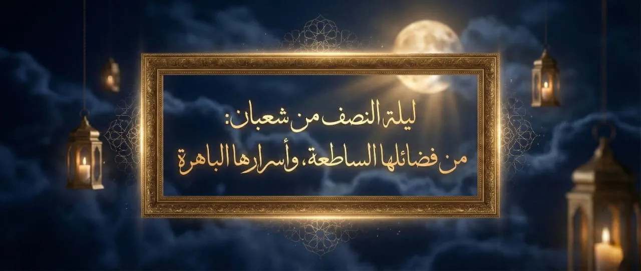 فضائل ليلة النصف من شعبان وأسرارها الباهرة