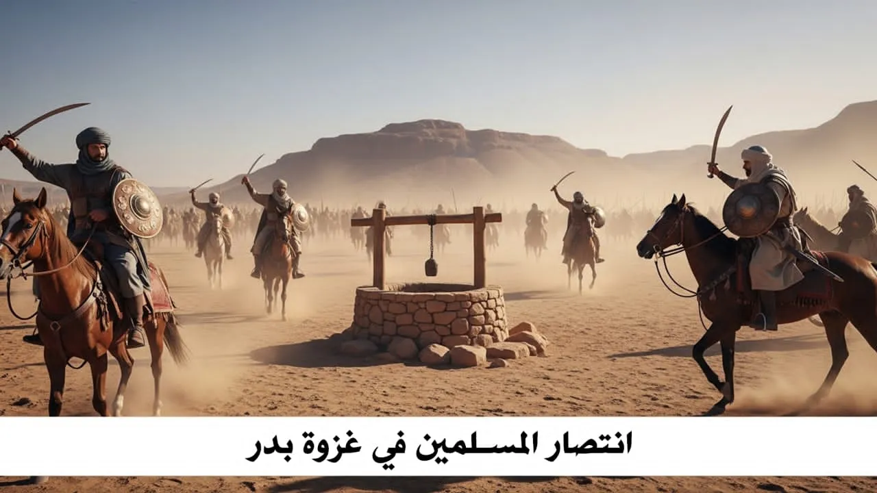 انتصار المسلمين في بدر