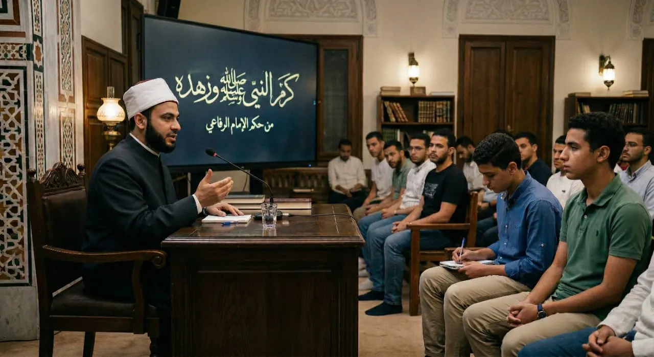 كرم النبي صلى الله عليه وسلم وزهده من حكم الإمام الرفاعي