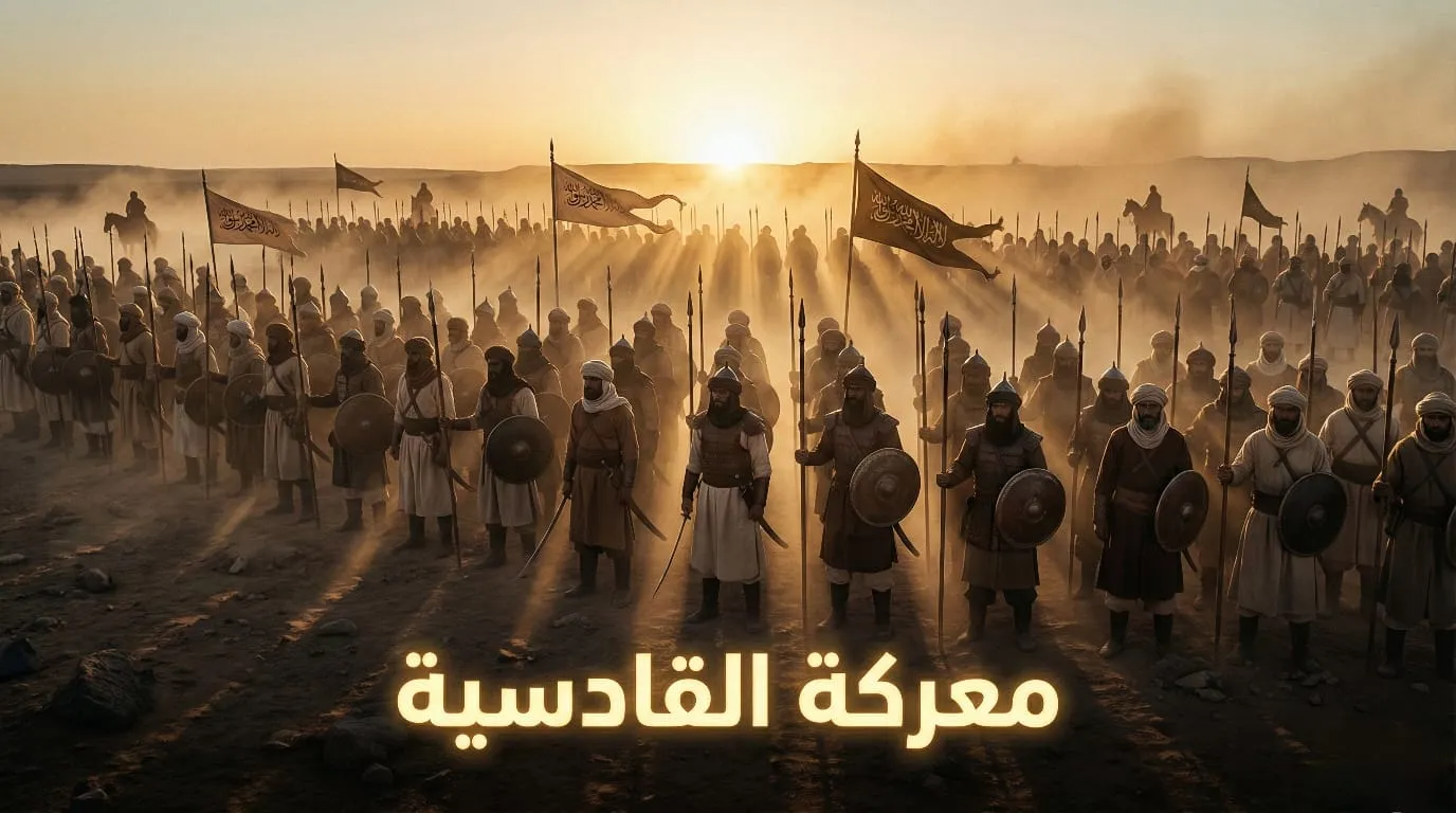 معركة القادسية بين القيادة الراشدة والتخطيط العسكري