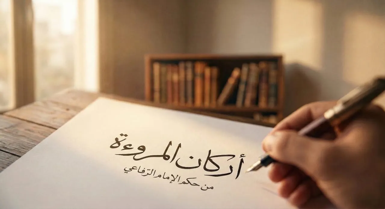 أركان المروءة من حكم الإمام الرفاعي