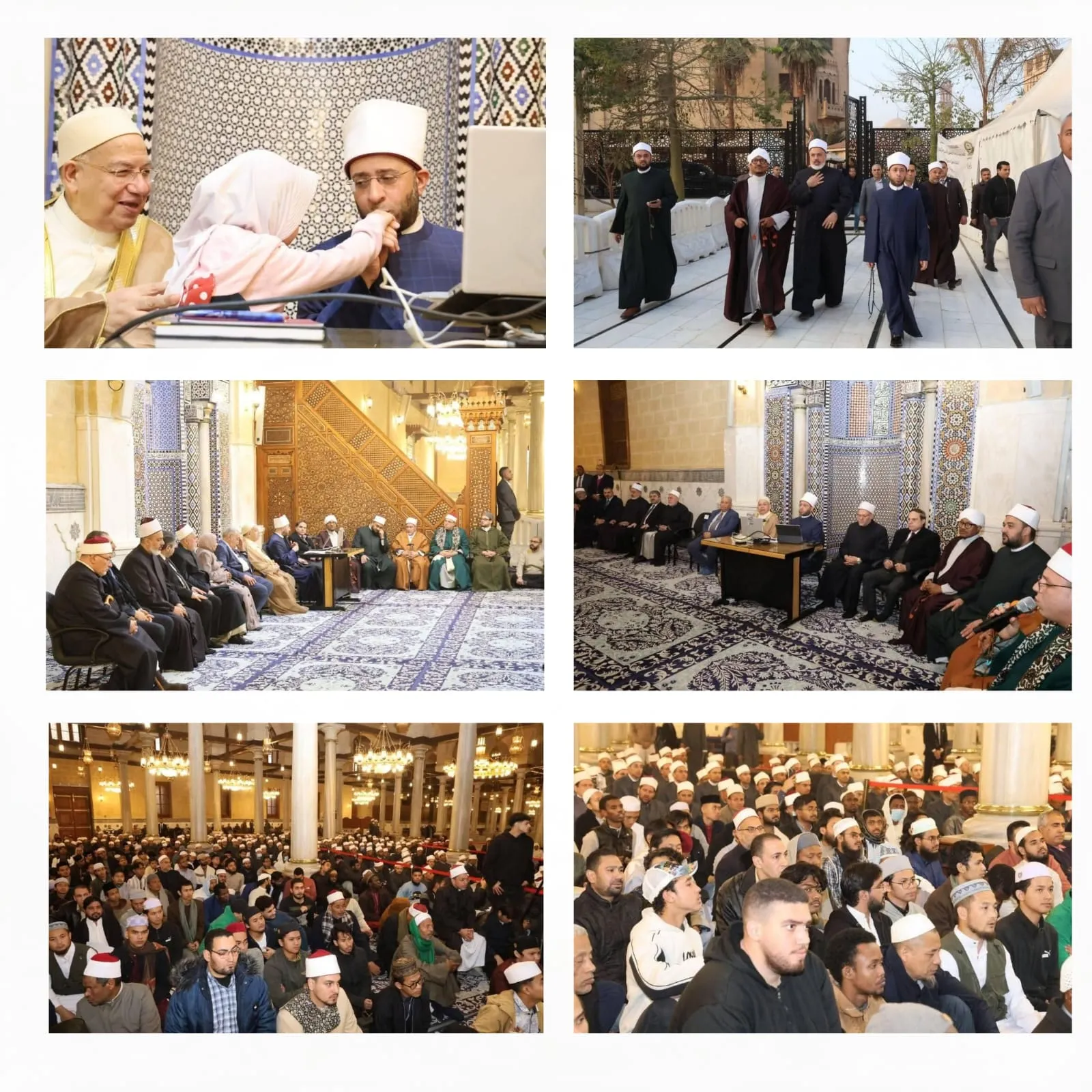 المجلس الثالث من ملتقى الفكر الإسلامي الدولي بمسجد الإمام الحسين