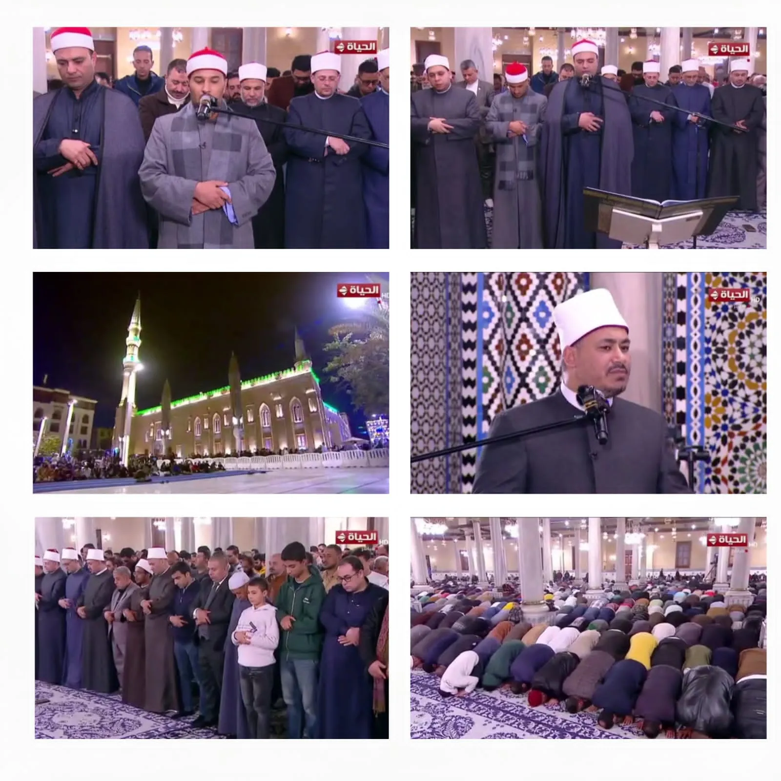الليلة الحادية والعشرون صلاة العشاء والتراويح من مسجد سيدنا الإمام الحسين رضي الله عنه