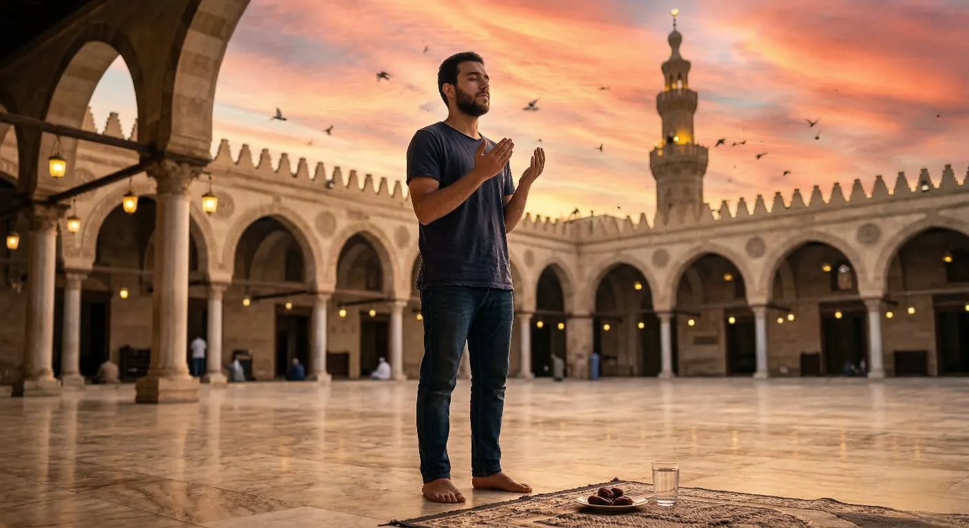 أودع رمضان قبل غروب شمسه دعوة يخبئها لك لوقت الحاجة