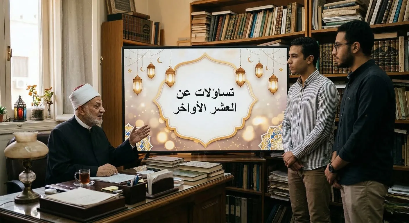 تساؤلات عن العشر الأواخر