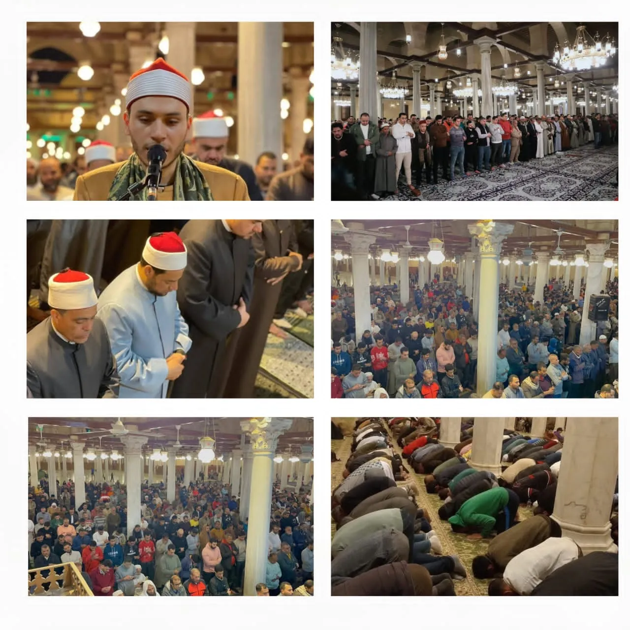 الليلة الثامنة والعشرون صلاة العشاء والتراويح من مسجد سيدنا الإمام الحسين رضي الله عنه
