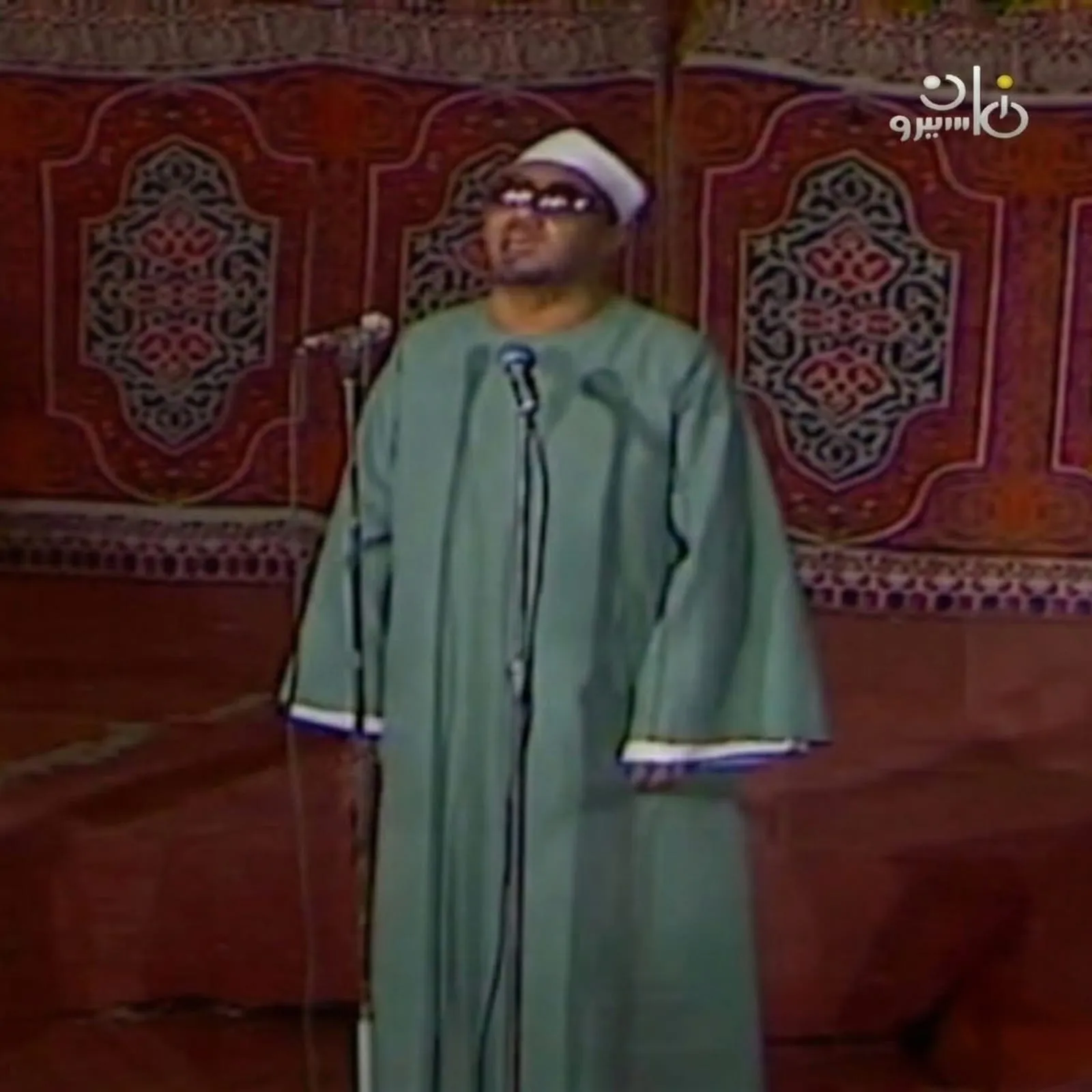 من تراث ملتقى الفكر الإسلامي ابتهال يا عين جودي بالدموع وودعي شهر الصيام للشيخ محمد عمران رحمه الله
