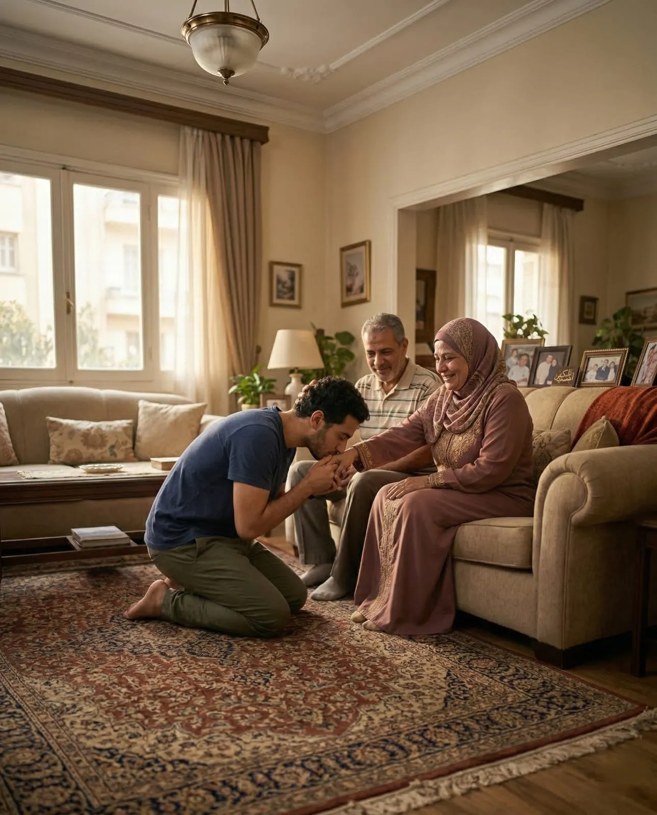 بر الوالدين زينة الأعياد