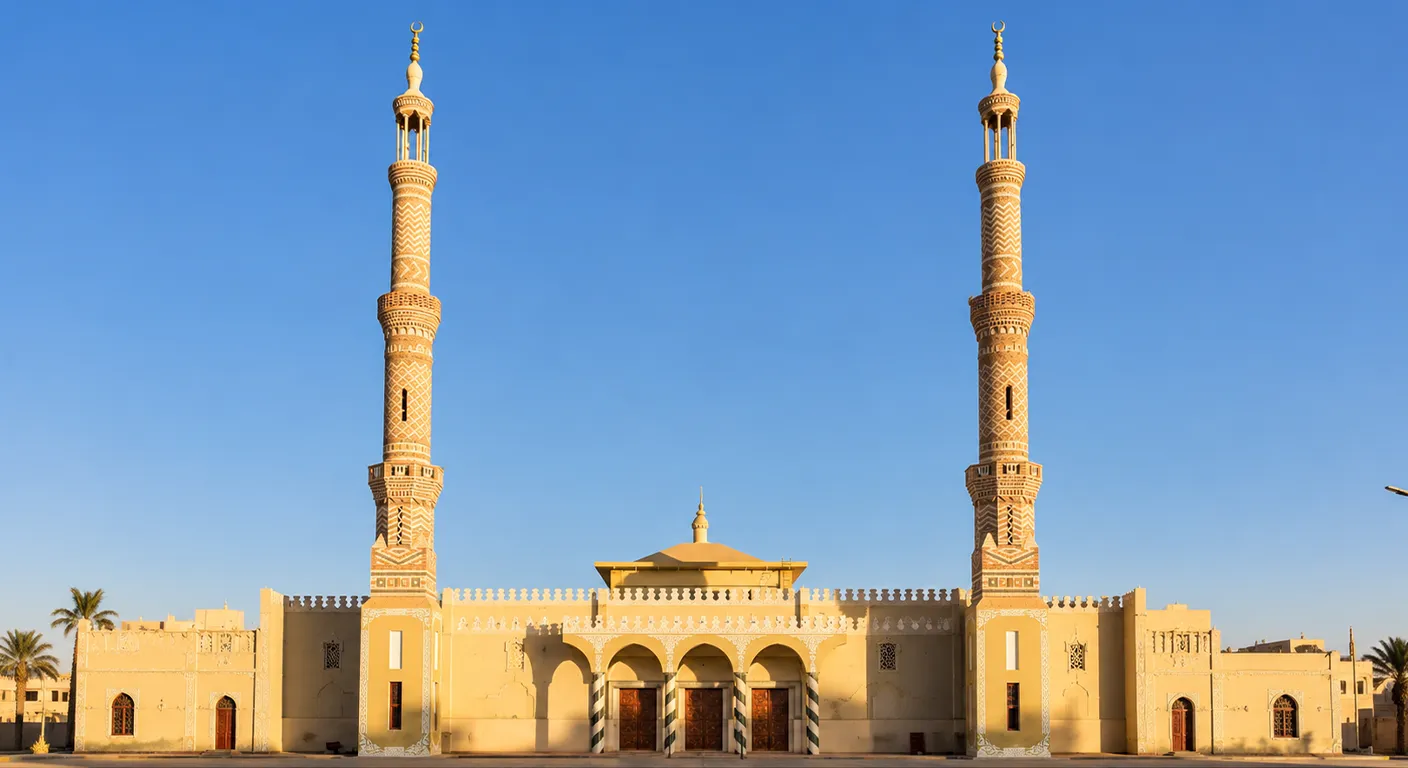 مسجد بلاط الشرقي بالوادي الجديد