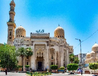 مسجد سيدي أبو العباس المرسي.